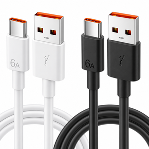 Cable de <span class=keywords><strong>Carga</strong></span> Ultra Rápida USB Tipo C de 6A y 120W para Xiaomi, <span class=keywords><strong>Realme</strong></span>, Poco - Product Image 2