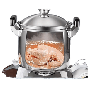 Olla Grande Profesional Multifuncional <span class=keywords><strong>de</strong></span> <span class=keywords><strong>Acero</strong></span> <span class=keywords><strong>Inoxidable</strong></span>, Equipo <span class=keywords><strong>de</strong></span> Cocina No Tóxico para Sopa y Hot Pot - Product Image 2