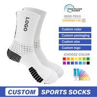 Chaussettes de sport personnalisées avec logo d'équipe, multicolores, pour le basketball, la course à pied, le cyclisme, en coton, avec lettres