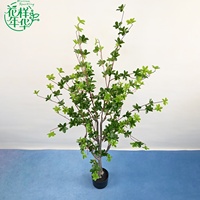 Élégant arbre artificiel japonais Enkianthus Perulatus de 160 cm de hauteur, feuillage pour décoration extérieure commerciale et événementielle