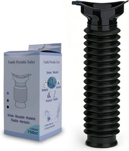 Urinoir d'urgence portable en PP, extensible, pour hommes et femmes, idéal pour les voyages, les embouteillonnages et les situations extérieures, 750 ml - Product Image 1