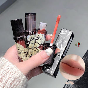 Yunni Zhiwang Lip Glaze Doux Brume Mat Rouge À Lèvres Style Paresseux Femme Plomb Lèvres Maquillage Étudiant Abordable - Product Image 3