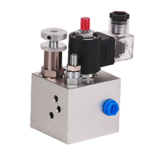 Système de distribution hydraulique compact personnalisé LL123-298 avec électrovanne - Product Image 2