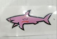 Autocollant 3D Étanche DIY Stylé Motif Dessin Animé Paul Et Shark Vrunk Cp Jul Gertrude Country pour Décorations
