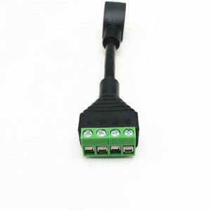 OEM PENPOS RJ45 4ピンメス端子ブロッククリスタルヘッド無圧力ネットブロックホームアンプ - Product Image 6