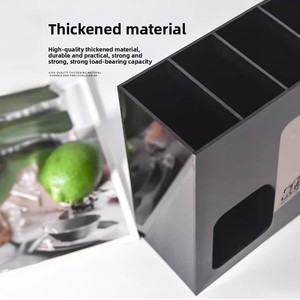 Tempat Cangkir Akrilik Modern Minimalis untuk Minuman, Rak <span class=keywords><strong>Display</strong></span> untuk Kedai Teh Susu Komersial - Product Image 2