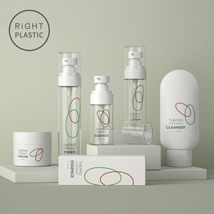 EL bán buôn chai nhựa bao bì container tùy chỉnh Frosted mỹ phẩm Kem chống nắng Mặt Sữa rửa mặt nhựa bóp ống cap - Product Image 2