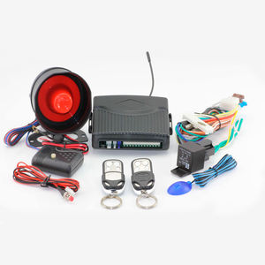 Alarme 12V pour voiture 13 broches, verrouillage central intégré, alarme de voiture <span class=keywords><strong>multi</strong></span>-son, système d'alarme de voiture sensible au toucher, vente en gros - Product Image 2