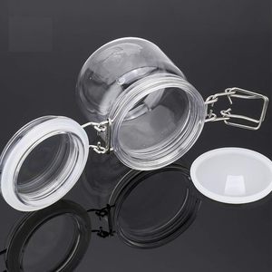 Customize <b>Small</b> Glass Air-Tight Leak-Proof Vacuum Seal Dishwasher-Safe Food Coffee Lock Storage <b>Container</b> Jar Flip Top Clamp Lid - Product Image 2