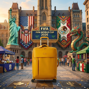 Ensemble de bagages souples en tissu 2026 World Cap Sports <span class=keywords><strong>Valise</strong></span> de voyage à roulettes 360° de luxe pour affaires Grande capacité - Product Image 1
