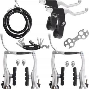 Kit de frein V pour vélos de route, étrier en alliage d'aluminium, ensemble complet réglable, levier à 2 doigts - Product Image 3