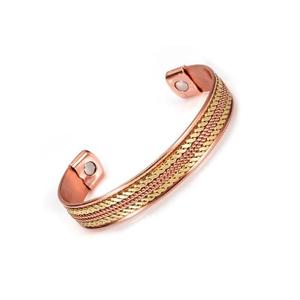 Bracelet magnétique unisexe tendance <span class=keywords><strong>en</strong></span> cuivre massif 100 % pur plaqué bronze antique avec motif lettres <span class=keywords><strong>Viking</strong></span> – Vente <span class=keywords><strong>en</strong></span> gros (Fournisseur tiers) - Product Image 5