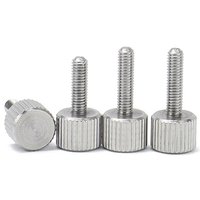 Vis à oreilles en acier inoxydable M2 M2.5 M3 M4 M5 M6 vis moletée à serrer à la main