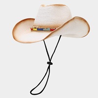 Nouveau Chapeau de Paille Femme 2026 – Protection Solaire Large Bord pour l'Été, Vacances à la Plage, en Raphia Tressé, Style Décontracté – Vente en Gros