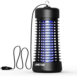 Tueur de moustiques électrique LINTO, lumière bleue à 360 degrés, piège à insectes domestique avec design facile à nettoyer - Product Image 2