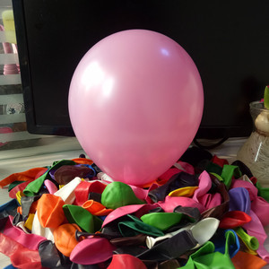 En <span class=keywords><strong>Latex</strong></span> de forme <span class=keywords><strong>ronde</strong></span> Solide ballons Gonflable 10 Pouces ballons <span class=keywords><strong>D</strong></span>'hélium - Product Image 2