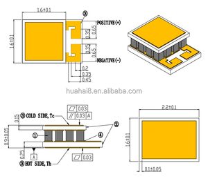 TEM1-008012 небольшой термоэлектрический кулер элемент tec охлаждающий модуль кондиционер для воды мини микро Пельтье - Product Image 2
