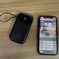 Power Bank Mini Portabel Pengisi Daya Cepat 22.5W Ukuran Kecil Bentuk Kapsul, Hadiah Promosi Logo Kustom Laris Manis