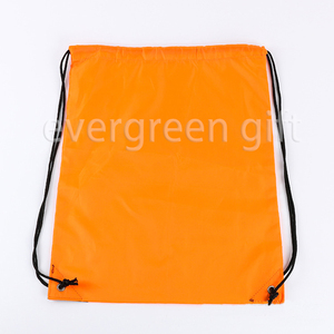 Customized Promotional Cheap 210d 420d Polyester Nylon Gym Sports Backpack Drawstring Bag