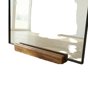 OEM/ODM Luxury Modern Full-length Wood Lighted Wavy Vanity -Makeup <b>Mirror</b> - Product Image 1