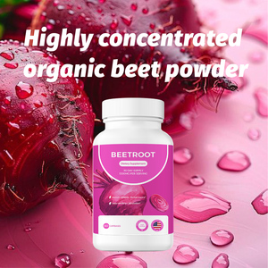Faitury Private Label Beetroot Supplement Natural Red Beet Root <strong>Capsules</strong> Beetroot <strong>Capsules</strong> - Product Image 2