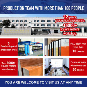 निर्माण बाहरी संरचना धातु सीडिंग pu फोम इन्सुलेशन सजावटी बाहरी दीवार पैनल - Product Image 3