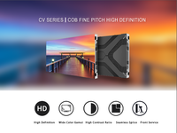 Flip-Chip-COB-Indoor-Fine-Pitch-LED-Videowand 600*337,5 mm, ultradünn, 4K 8K P0,93 P1,2 P1,5, kommerzielles LED-Display-Panel