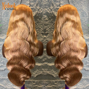 Prodotti per la Bellezza dei Capelli del Fornitore Top di Alibaba # Parrucche di Capelli Umani Brasiliani Biondi 27 613, 32 Pollici, con Frontale in Pizzo HD 13x6 per Donne - Product Image 4