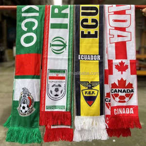 قبعة مخصصة لمشجعي كرة القدم 2026، هدايا لفعاليات كرة القدم، وشاح أمريكي كندي مكسيكي، وشاح منسوج بتصميم العلم الوطني لمشجعي كأس العالم - Product Image 2