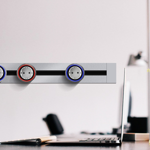 Tường điện theo dõi ổ cắm với ánh sáng LED 3m thông minh ẩn nhà bếp USB ổ cắm tương thích EU cắm tiêu chuẩn - Product Image 3