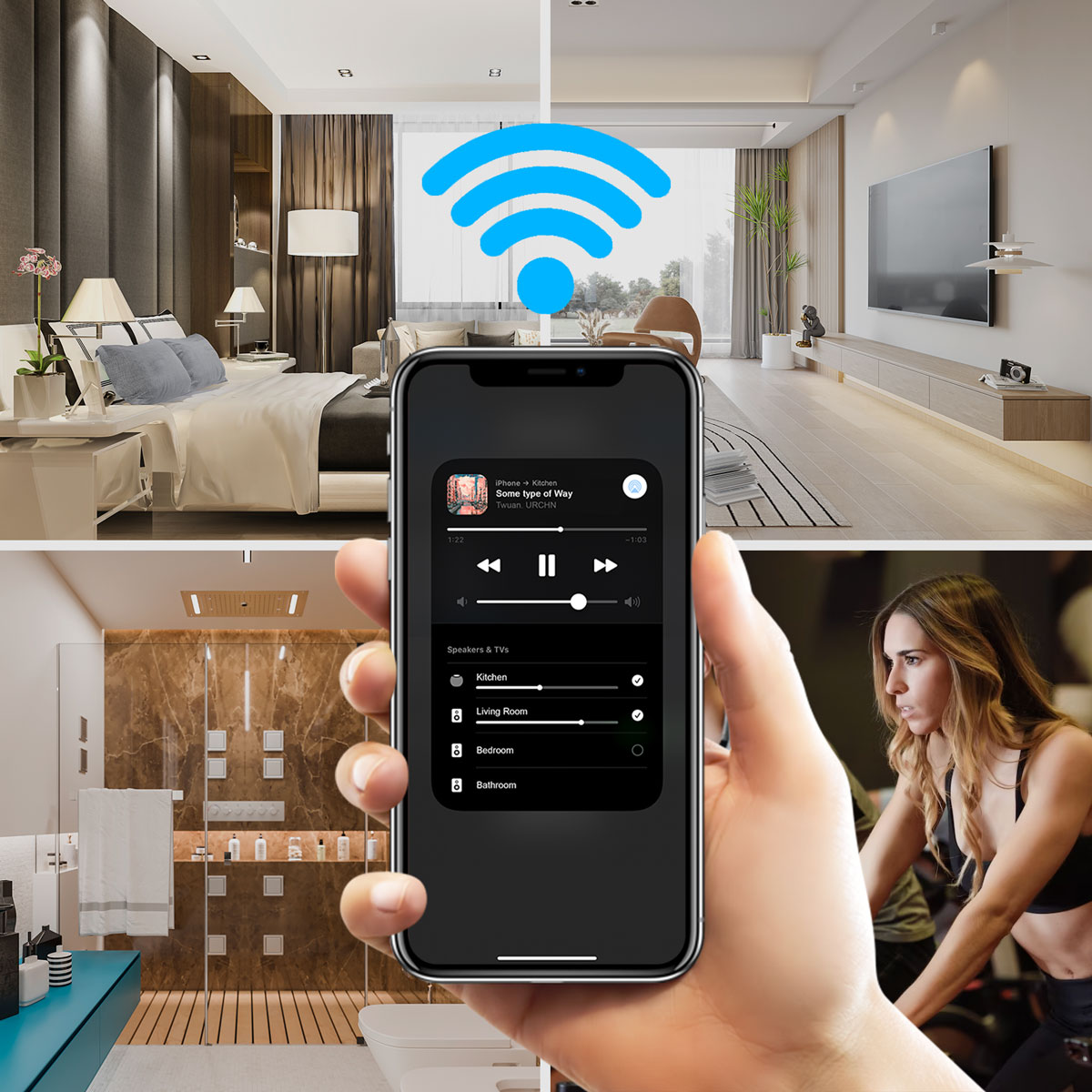 mono speaker cavity amplified