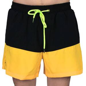 Pantalones cortos informales elegantes para hombre con ajuste de gran tamaño y cierre de cintura elástica Diseño de dobladillo doblado - Product Image 1