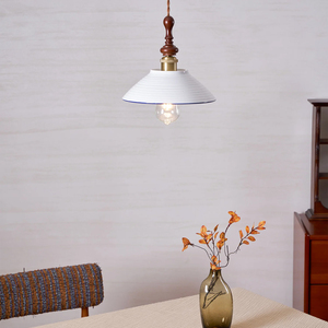 Lámpara Colgante Moderna Retro para Isla de Cocina, Comedor, Hotel, Decoración del Hogar, Cerámica, Madera, LED, Alta Calidad, Única, Violla - Product Image 3