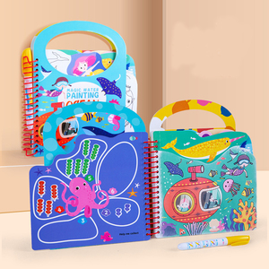 Hoye craft – peinture populaire réutilisable, livre de dessin magique pour enfants, livres de coloriage à l'eau à bas prix - Product Image 3