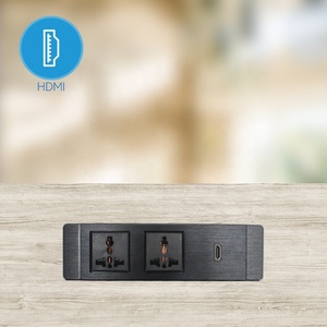 Cable de extensión de tira de alimentación de escritorio universal retráctil multimedia de nuevo diseño - Product Image 2