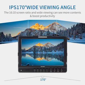 FEELWORLD FW1018 V1 Moniteur de caméra IPS 10.1 pouces 1920x1200 avec assistance à la mise au point de pointe 3D LUT pour DSLR OEM Factory Direct - Product Image 5
