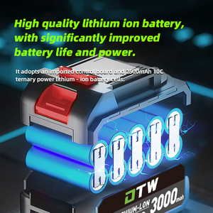 Máy cưa xích lithium tốc độ cao DTWA2-0071 16 inch, siêu mạnh 1800W, chuyên nghiệp, dùng để chặt cây, xuất xưởng trực tiếp, kiểu dáng đẹp - Product Image 5