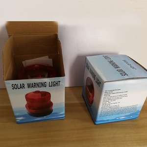 Feux d'avertissement LED à fixation magnétique 220V rouge et jaune pour poste de garde et travaux routiers IP65 en polycarbonate - Product Image 2