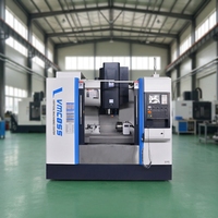 Centre d'usinage vertical CNC VMC855 VMC860 de fabrication chinoise, machine de fraisage CNC à coupe lourde 800 550 550 mm