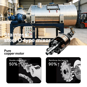 Mezclador de cinta SUS304 para procesamiento higiénico de polvo, grado alimenticio, fácil de limpiar - Product Image 4