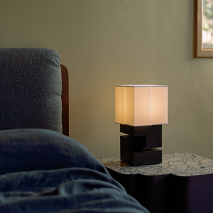 Modern Table Lamp E27 Led <b>Light</b> Source Switch Control For Bedroom Living Room Study Simple Design - Product Image 3