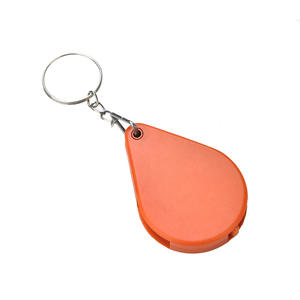 Loupe à 3 poches, lentille en plastique de 30 mm, pendentif porte-clés pliable pour enfants et étudiants, mini loupe haute définition - Product Image 1
