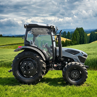 Tracteur agricole à roues 4x4 haute performance 120 CV avec cabine climatisée, système hydraulique robuste et levage élevé pour travaux agricoles – Disponible dès maintenant