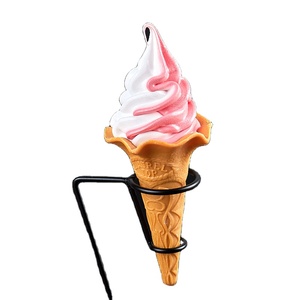 Mélange pour glace molle Vanille Brésil Framboise, modèle de glace artisanale sur mesure, cornets gaufrettes, présentoir, couleur Pantone personnalisée - Product Image 6