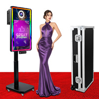 Nouvelle Machine Photobooth Miroir Magique Électrique 2026 avec Écran Tactile 21,5 Pouces pour Événements
