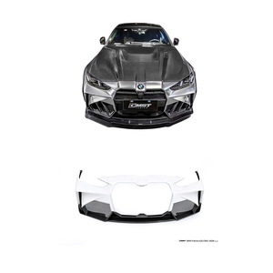 Kit carrozzeria stile CMST per <span class=keywords><strong>BMW</strong></span> serie 4 <span class=keywords><strong>G22</strong></span> paraurti anteriore diffusore posteriore Spoiler minigonne laterali cappa passaruota lifting - Product Image 5