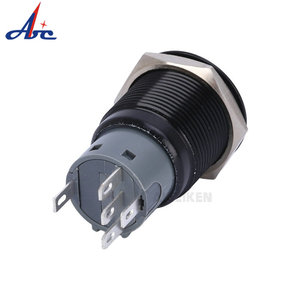 Harnais électrique pour voiture avec Led, interrupteur On/Off, 19mm, 12V, Orange, accessoire de SPORT momentané, alimentation électrique - Product Image 3