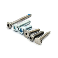 Vis à tête fraisée Torx en acier inoxydable 304, type 17 points, pour bois d'extérieur