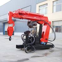Nouvelle grue montée sur camion télescopique hydraulique de transport à plat de haute qualité