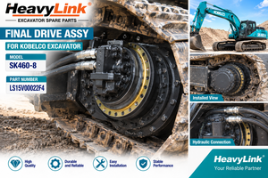 อะไหล่รถขุด Kobelco SK460-8 ชุดเฟ็นด์ไดรฟ์สุดท้าย รุ่น LS15V00022F4 ชิ้นส่วนขับเคลื่อนสายพานตีนตะขาบ - Product Image 6